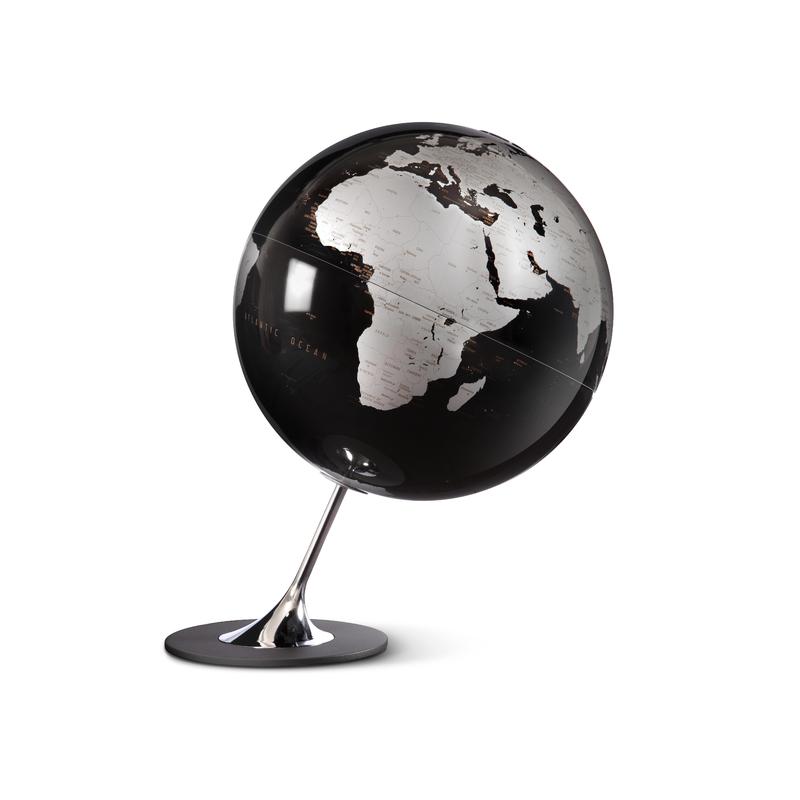 Räthgloben Globo terráqueo Anglo Black 25cm