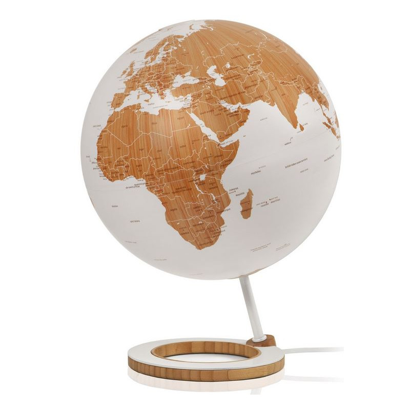 Atmosphere Globo terráqueo Bamboo Globe 25cm