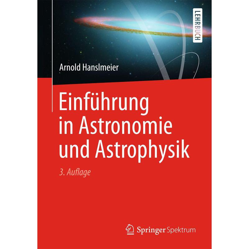 Springer Libro Einführung in Astronomie u. Astrophysik