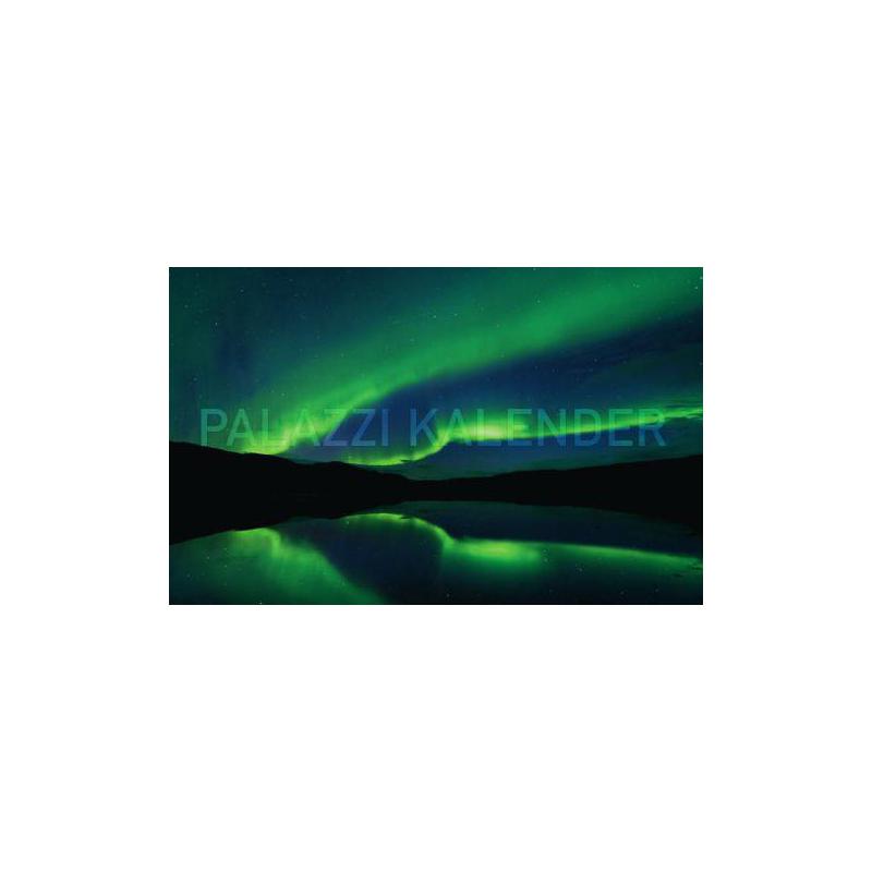 Palazzi Verlag Calendarios Calendario de auroras boreales Polarlicht - Himmlisches Leuchten