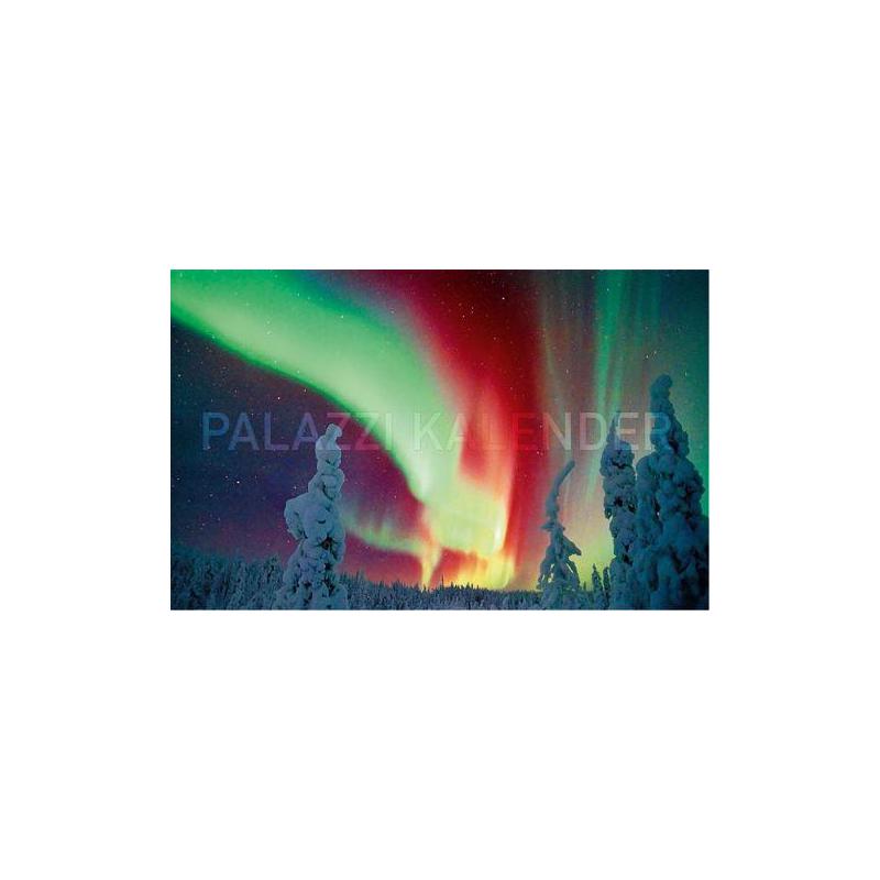 Palazzi Verlag Calendarios Calendario de auroras boreales Polarlicht - Himmlisches Leuchten