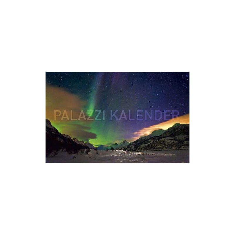 Palazzi Verlag Calendarios Calendario de auroras boreales Polarlicht - Himmlisches Leuchten