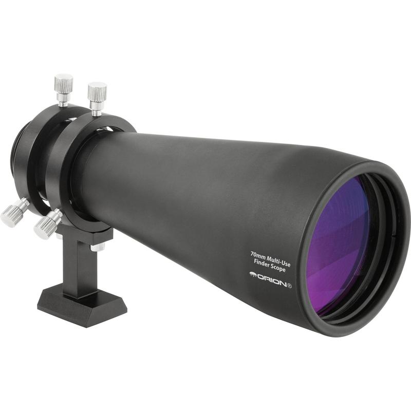 Orion Telescopio visor Buscador 70 mm con soporte, oculares intercambiables