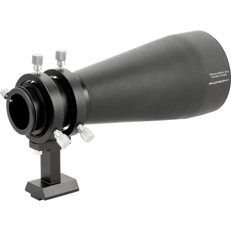 Orion Telescopio visor Buscador 70 mm con soporte, oculares intercambiables