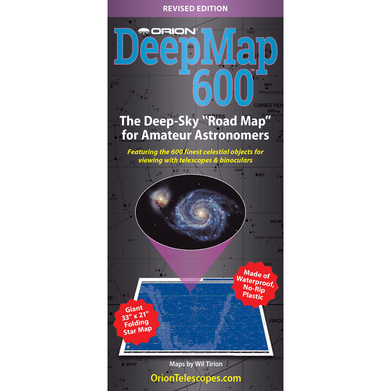 Orion Póster Mapa plegable Deep Map 600
