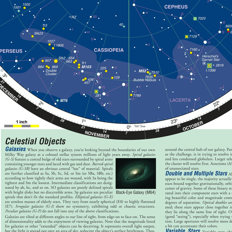 Orion Póster Mapa plegable Deep Map 600