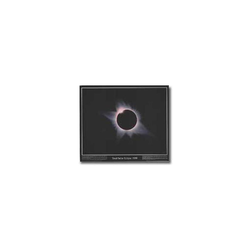 Póster Total Solar Eclipse 1999, firmado a mano