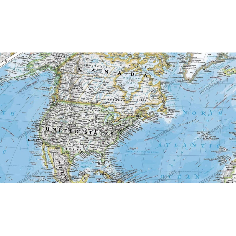 National Geographic Mapamundi (279 x 193 cm)