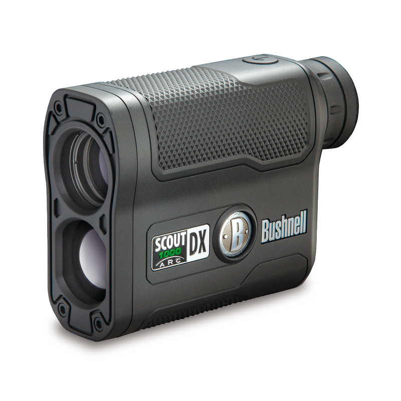 Bushnell Telémetro Cámara telemétrica láser Scout DX 1000 ARC, negro