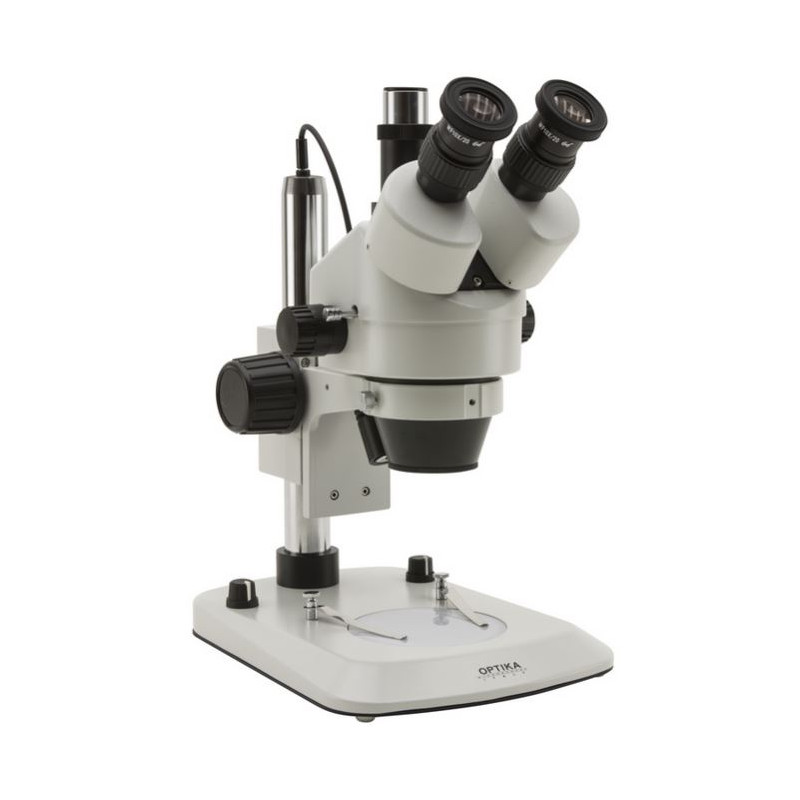 Optika Microscopio stereo zoom SZM-LED2, trinocular, 7x-45x