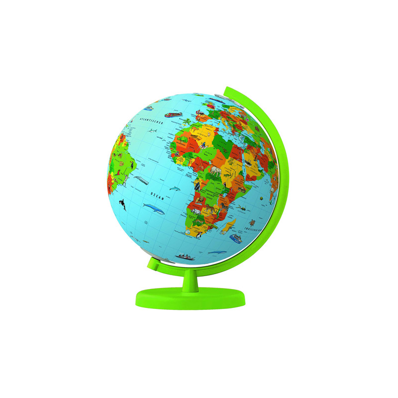 Columbus WAS IST WAS - Globo terráqueo con atlas mundial 472619SET