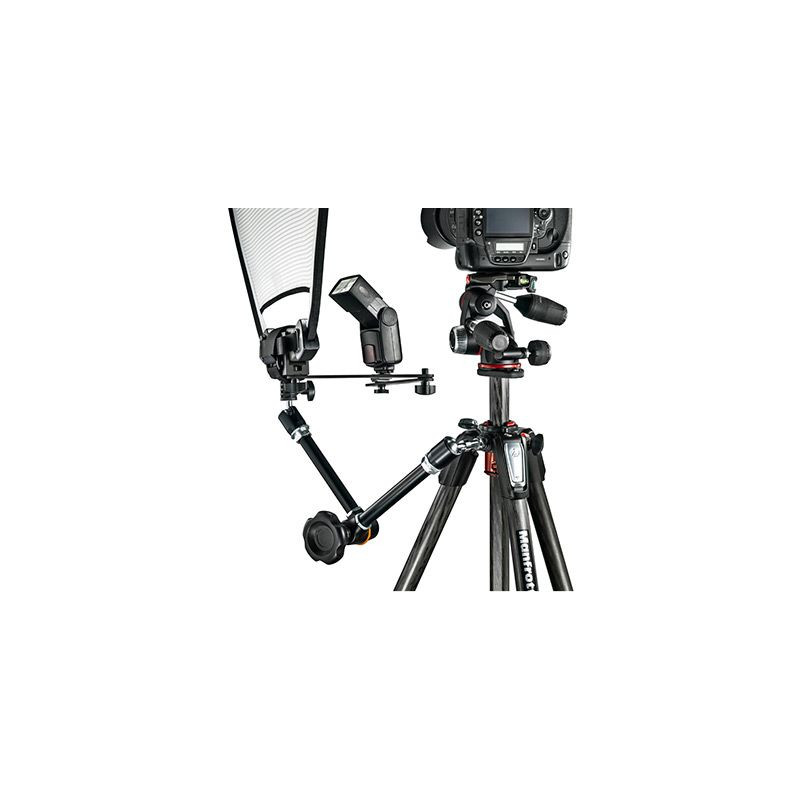 Manfrotto MK055XPRO3-3W con cabezal de trípode tridimensional