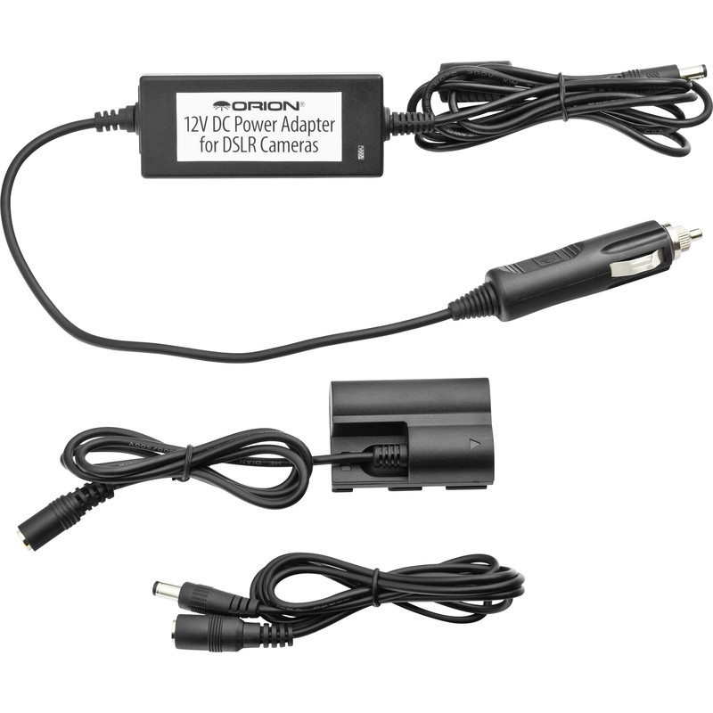 Orion Adaptadores para depósitos de potencia de 12 V para Canon EOS 300D, 10D, 20D, 40D