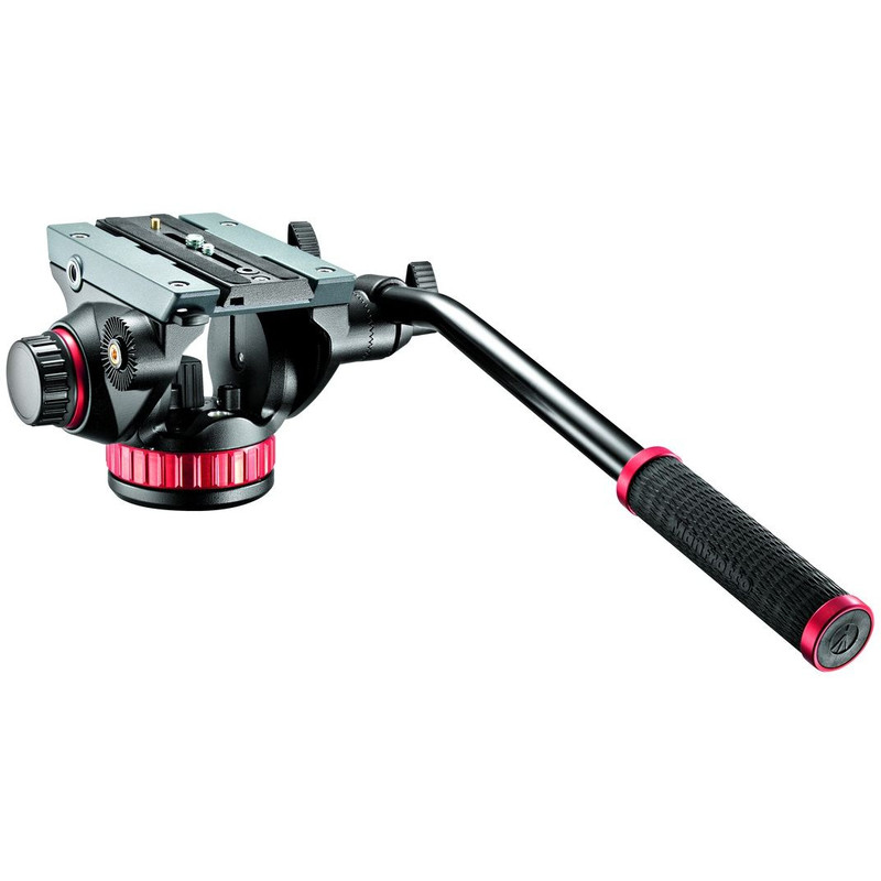 Manfrotto Rótula basculante para vídeo MVH502AH con base plana