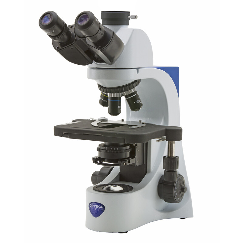 Optika Microscopio B-383PLiIVD, trino, N-PLAN IOS, 40x-1000x, IVD