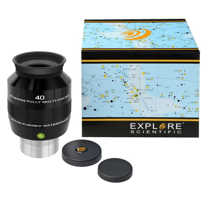 Explore Scientific Ocular 68º, Ar, 40mm, 2"