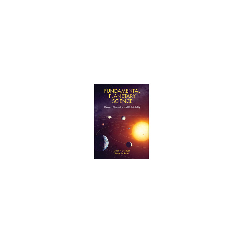 Cambridge University Press Ciencia planetaria fundamental (libro "Fundamental Planetary Science" en inglés)