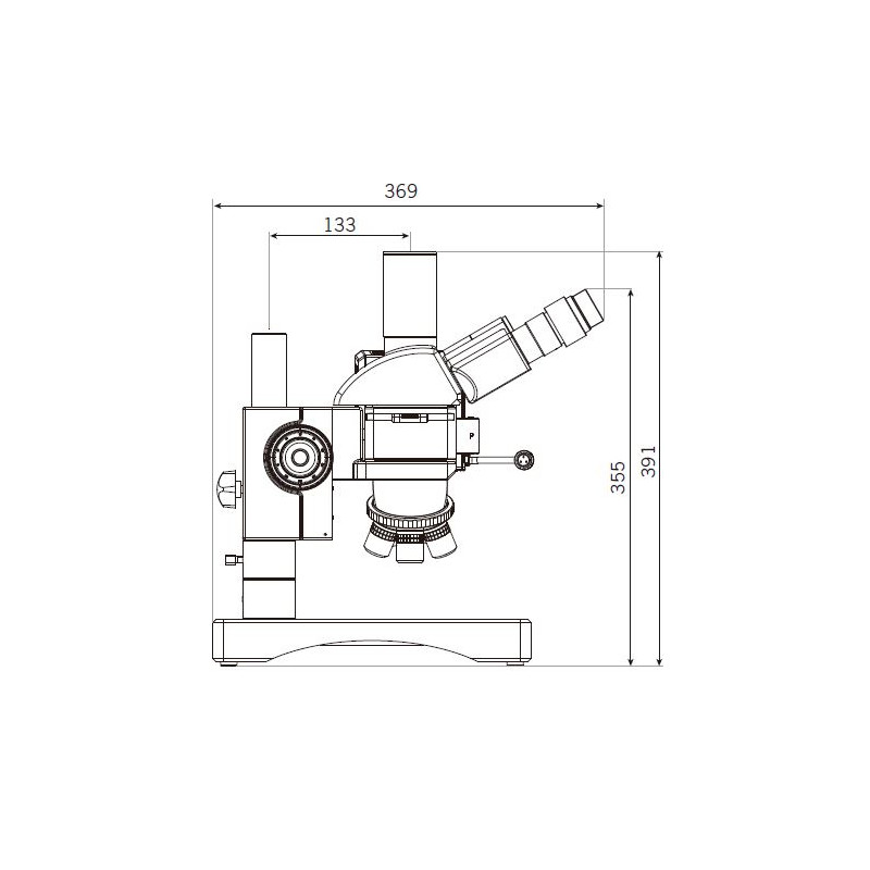 Motic Microscopio BA310 MET-H, binocular