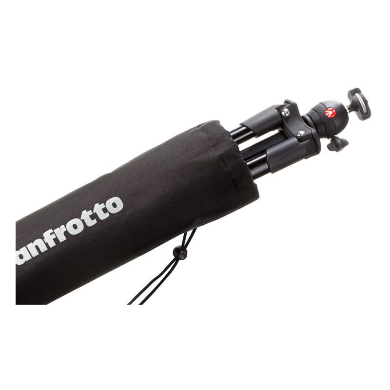 Manfrotto Trípode de aluminio Compact Light, negro