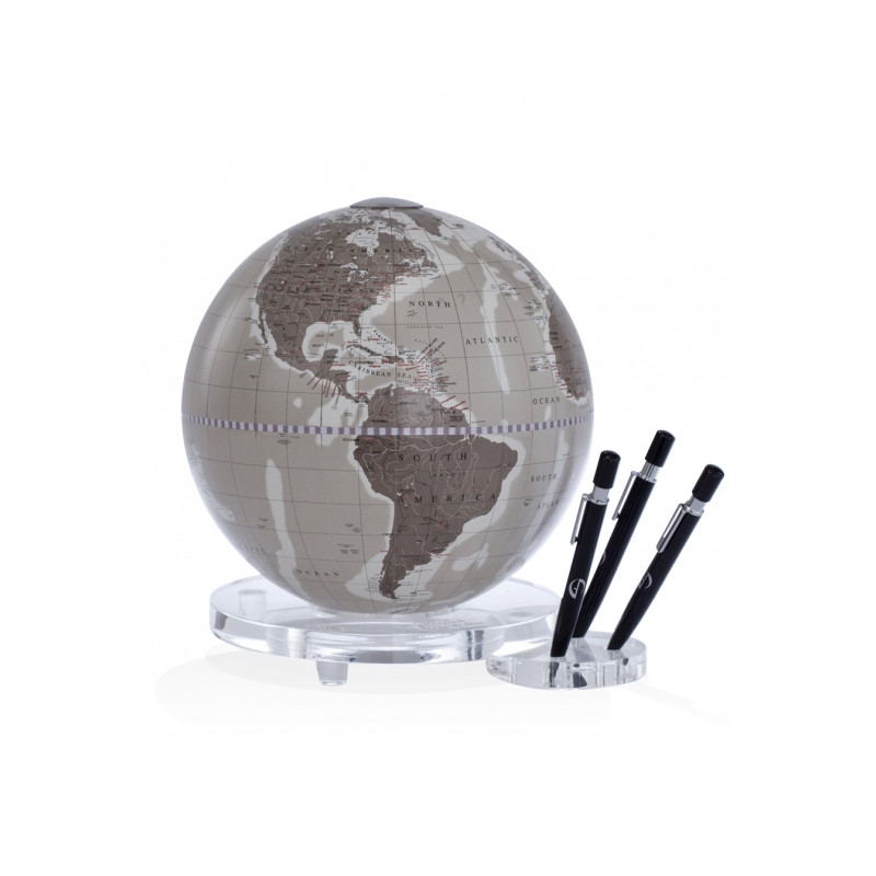 Zoffoli living Zoffoli globo Balance warm grey con portaplumas 22cm