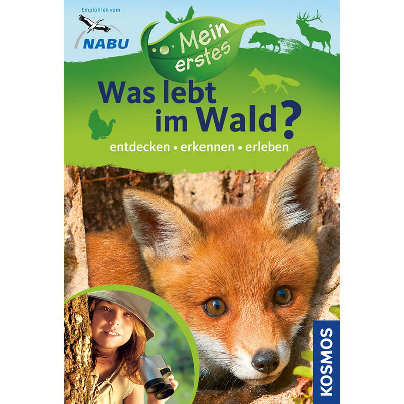 Kosmos Verlag Mi primera guía: ¿qué habita el bosque? (libro "Mein Erstes Was lebt im Wald?" en alemán)