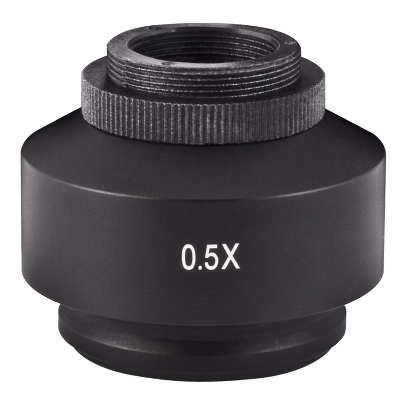 Motic Microscopio BA-310 trino, cámara Moti-cam 3+, adaptador de cámara 0,5x, montura c