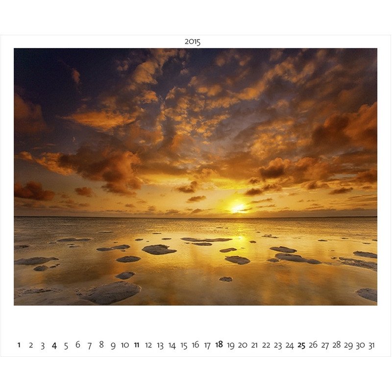 Palazzi Verlag Kalender Landschaft im Licht 2015