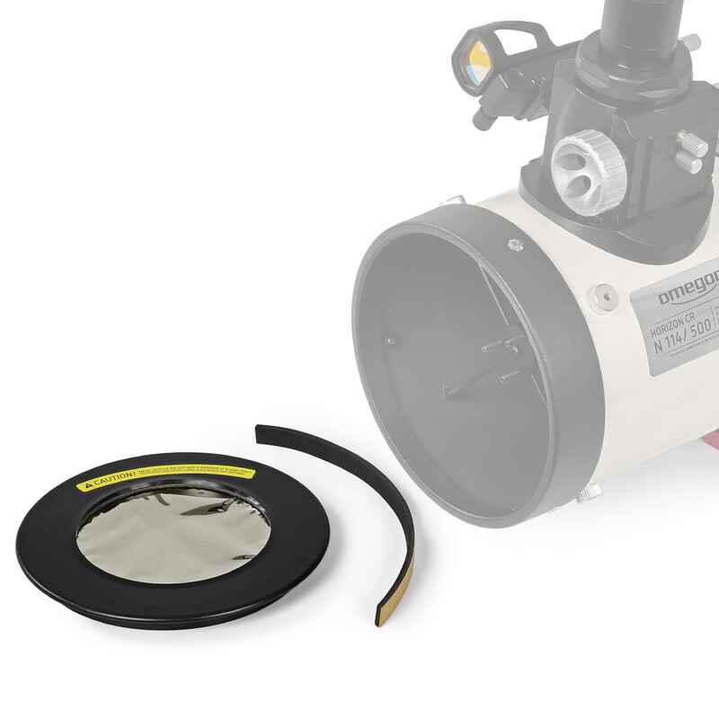 Omegon Filtros solares filtro solar de 114 mm