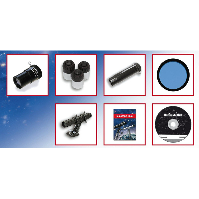 Telescopio Newton 76/700 EQ-7 de Optus