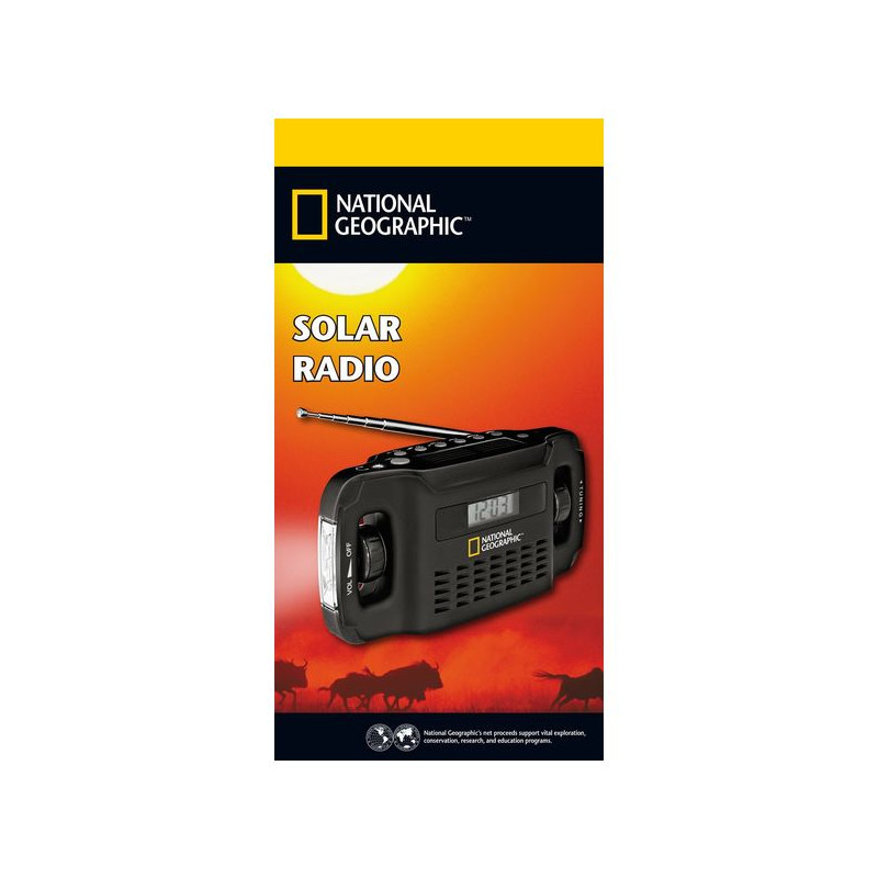 National Geographic Radio solar de