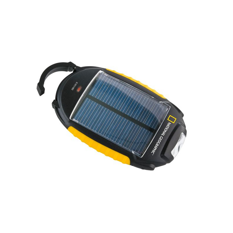 National Geographic Cargador solar de , 4-en-1