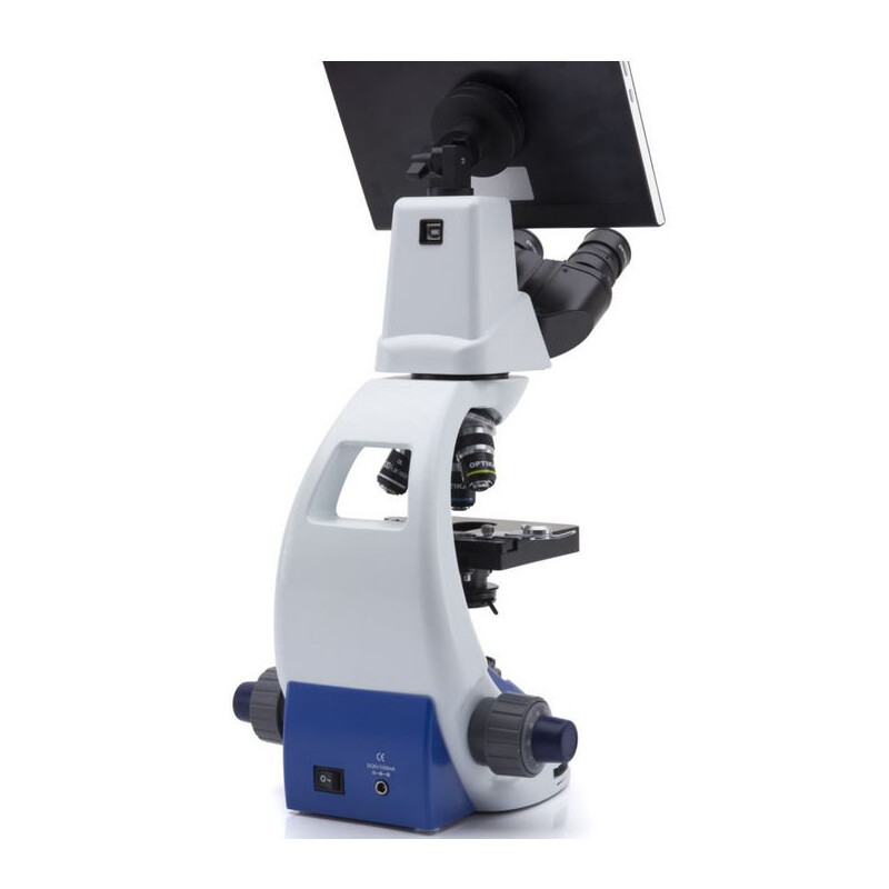 Optika Microscopio digital B-190TB, acromático, con tableta