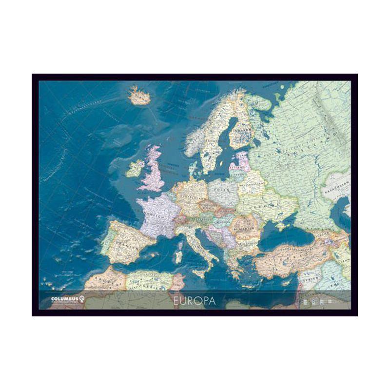 Columbus Mapa continental Europa