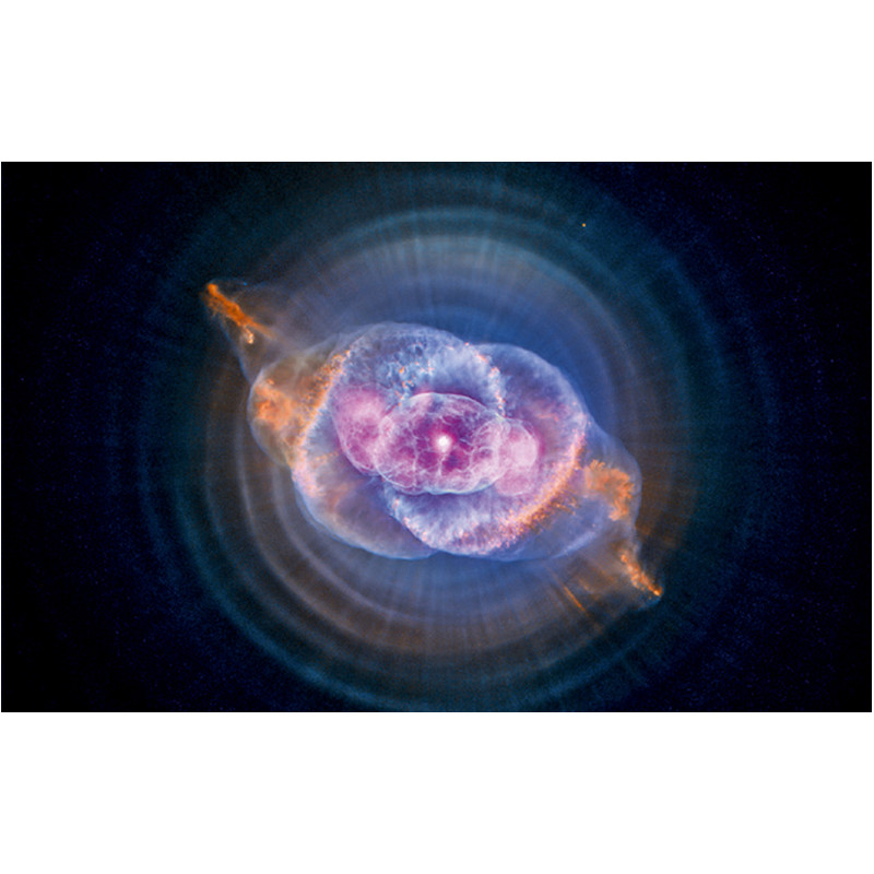 Palazzi Verlag Póster Cat's Eye Nebula - Hubble Space Telescope 75x50