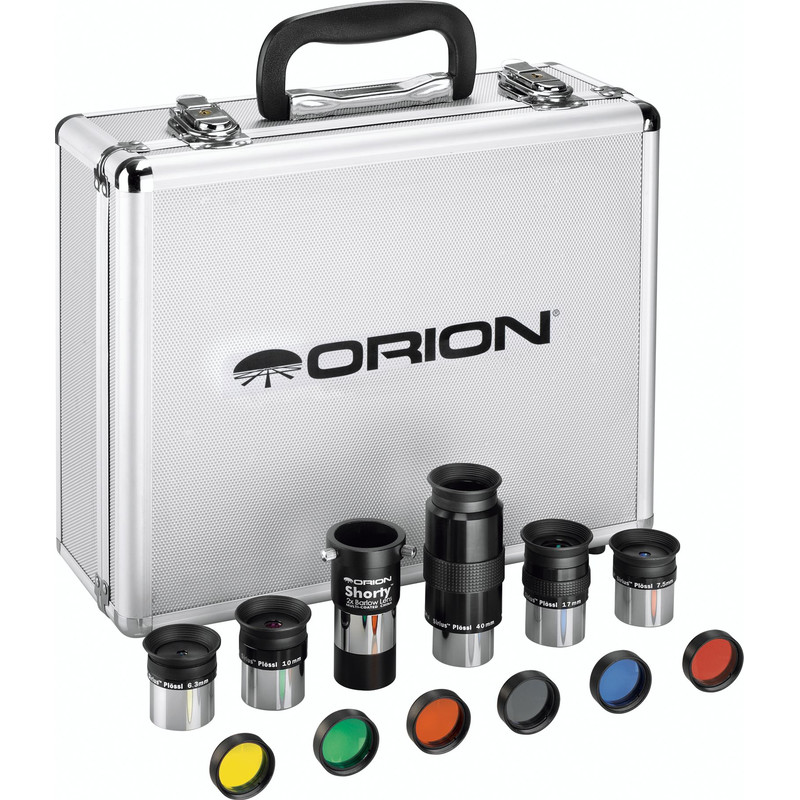 Orion Juego prémium de oculares y filtros, 1,25"