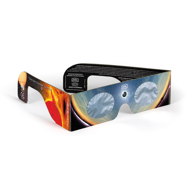 Baader Gafas para eclipses solares Sonnenfinsternis-Brille Sofi Solar Viewer AstroSolar® Silver/Gold 25 Stück