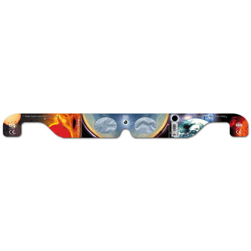 Baader Gafas para eclipses solares Sonnenfinsternis-Brille Sofi Solar Viewer AstroSolar® Silver/Gold 10 Stück