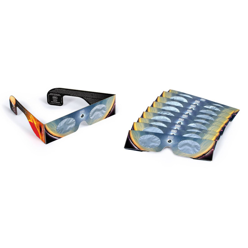 Baader Gafas para eclipses solares Sonnenfinsternis-Brille Sofi Solar Viewer AstroSolar® Silver/Gold 10 Stück