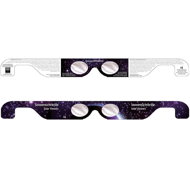 Baader Gafas de observación solar - Gafas para eclipses solares - Gafas Sofi, 25 piezas