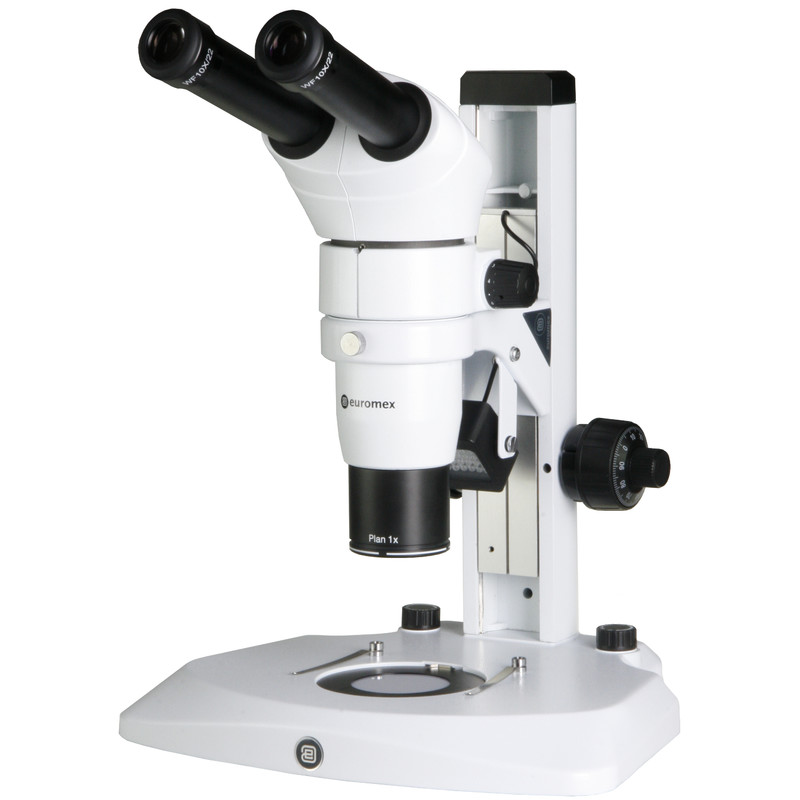 Euromex Esteromicroscopio DZ.1605con, cabezal binocular tubos inclinados, 8x-50x, LED