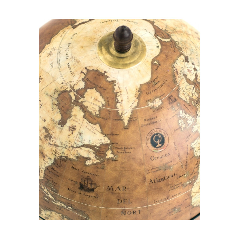 Zoffoli living Globo minibar Galileo Rust 40cm