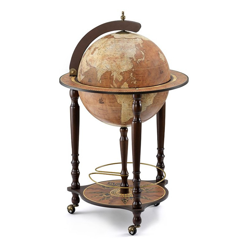 Zoffoli Globo minibar Da Vinci Rust 40cm