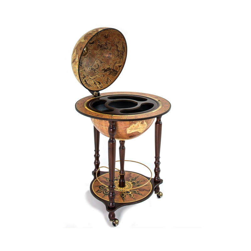 Zoffoli living Globo minibar Da Vinci Rust 40cm