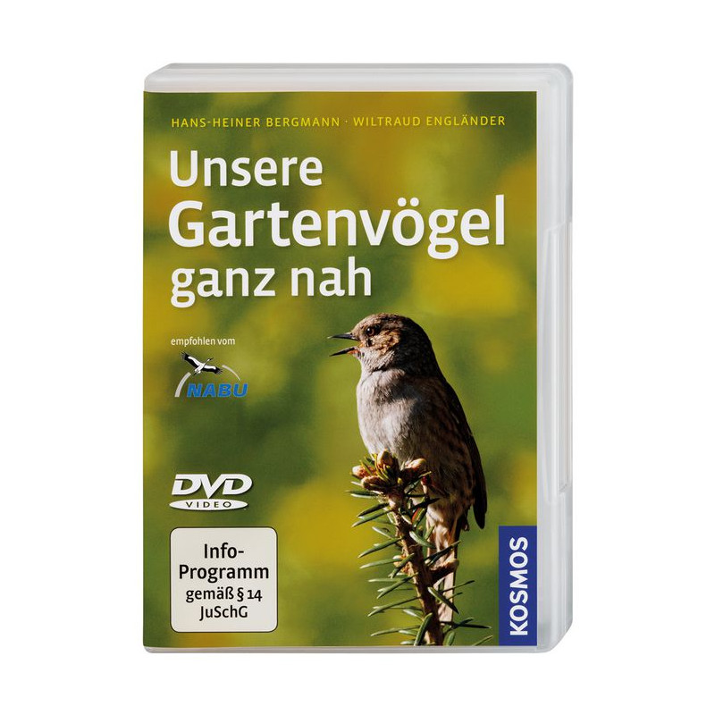 Kosmos Verlag Los pájaros de nuestro jardín de cerca, editorial Kosmos (libro "Unsere Gartenvögel ganz nah" en alemán)