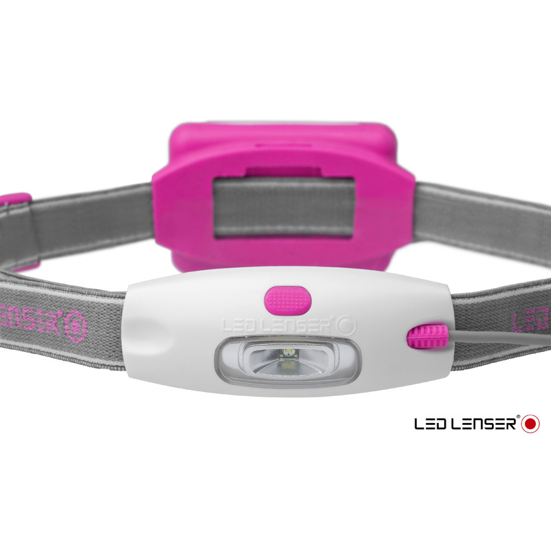 LED LENSER Linterna Stirnlampe NEO Pink