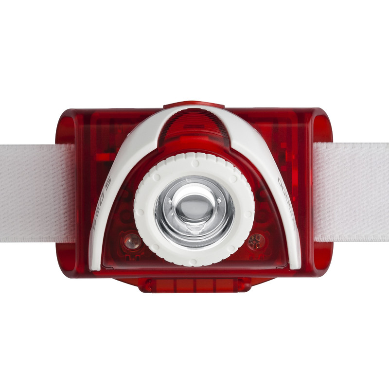 LED LENSER Linterna frontal SEO5 roja