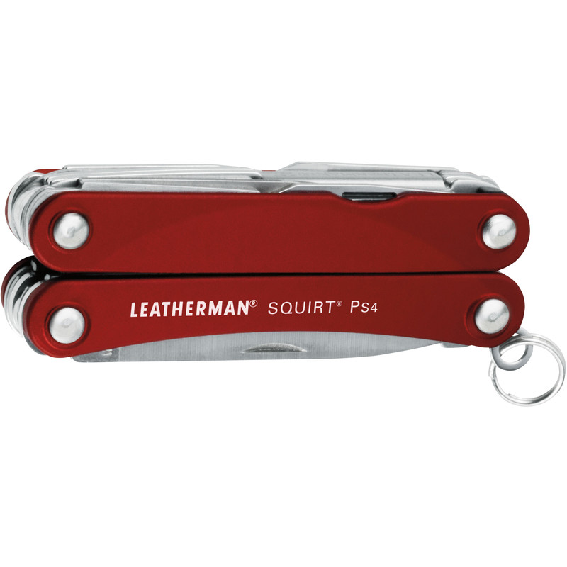 Leatherman Multiherramienta Multitool SQUIRT PS4 Red