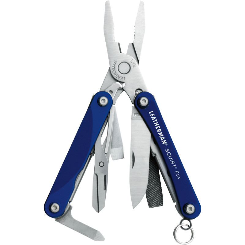 Leatherman Multiherramienta Multitool SQUIRT PS4 Blue