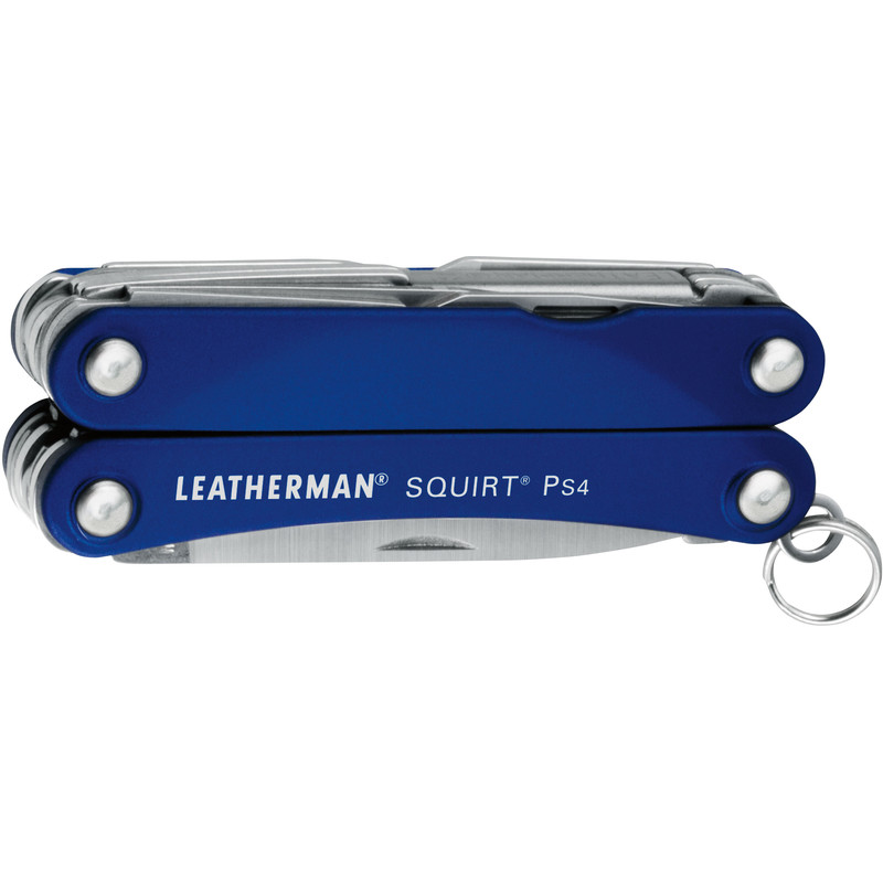 Leatherman Multiherramienta Multitool SQUIRT PS4 Blue