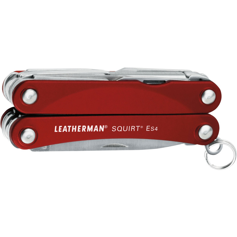 Leatherman Multiherramienta Multitool SQUIRT ES4 Red